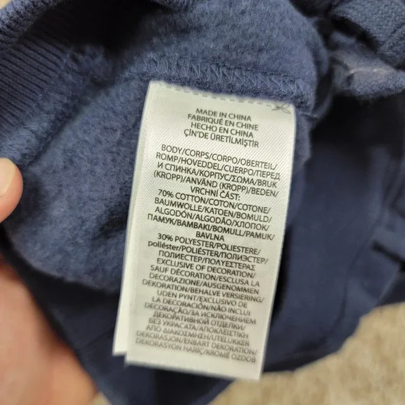 Ralph Lauren Shorts Bear‎ Graphic Knit Waistband Casual Blue 3M - Picture 3 of 5